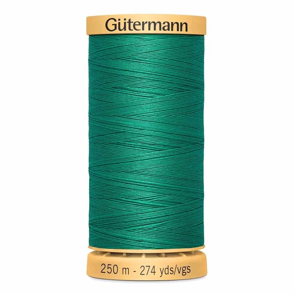 GREEN-Natural Cotton Thread 250m