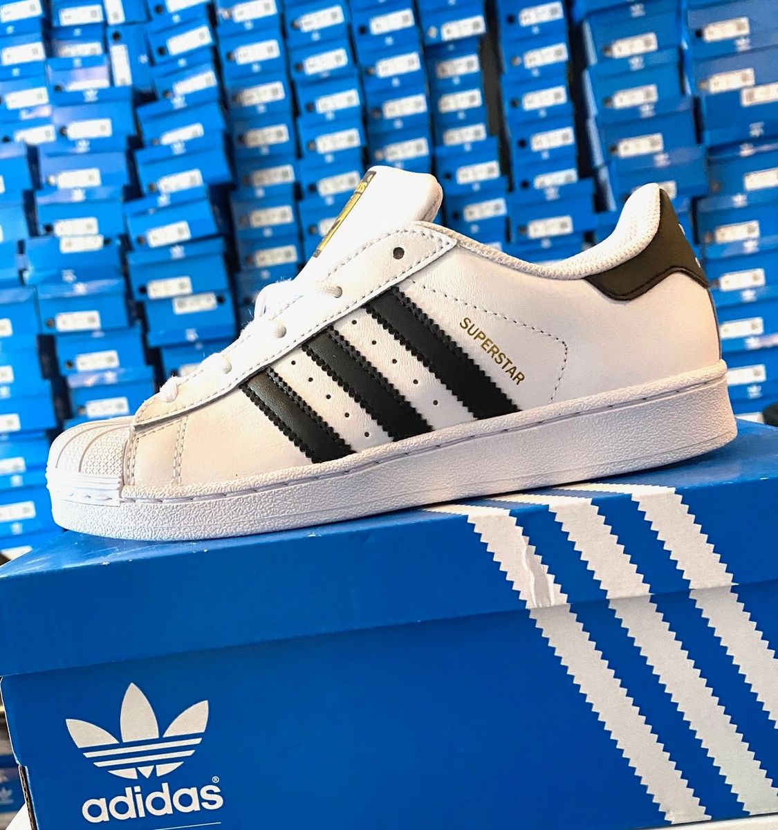 Paraíso católico Comprensión Adidas Superstar, Ftwwht/Cblack/Ftwwht, Big Children's Sizes 3.5 to 7.0,  Product Code# C77154