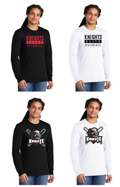 Knights Elite Soft Cotton Long Sleeve Tees