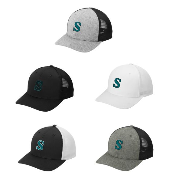 SHS Baseball Snapback Caps (FLAT STITCH)