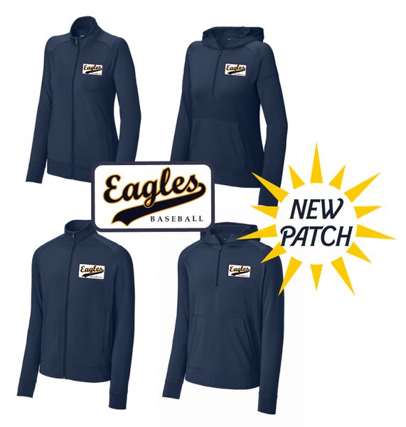 BCHS Baseball Sport-Wick Stretch Jackets with New Twill Patch Logo