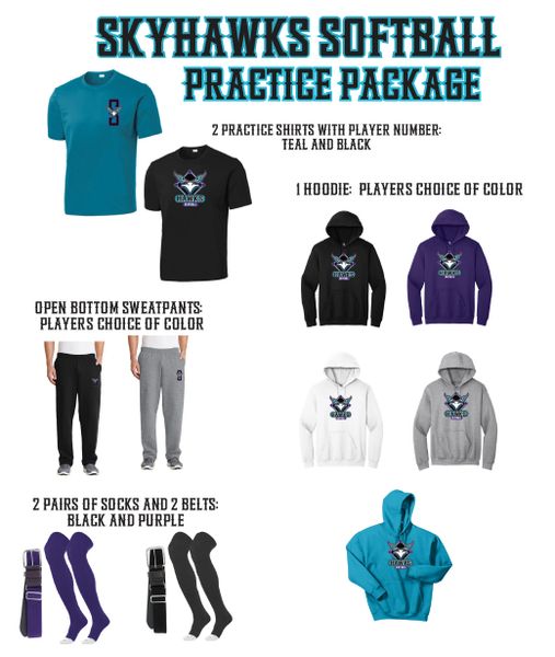SHS Softball Practice Package
