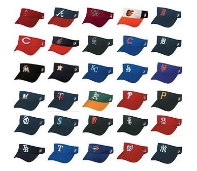 MLB Replica Visor