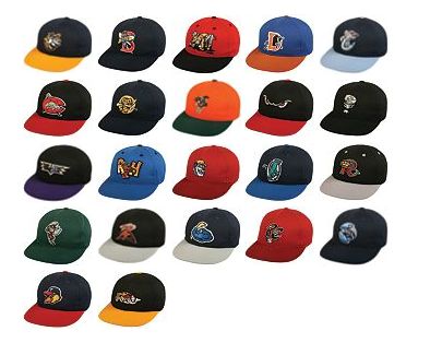 Minor League Replica Caps