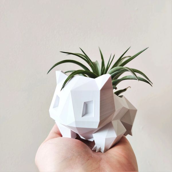 dette gear afskaffe NewStyles] "3D Bulba" Pokémon Bulbasaur 3D-Printed Planter Pot + Air Plant
