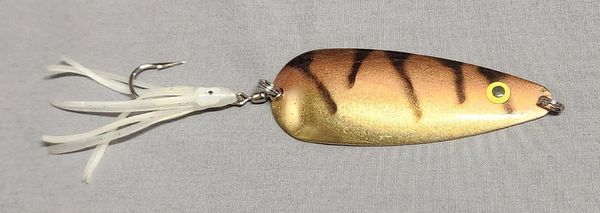 Pyramid Chub (Brass) Trolling/Casting Spoon 1oz