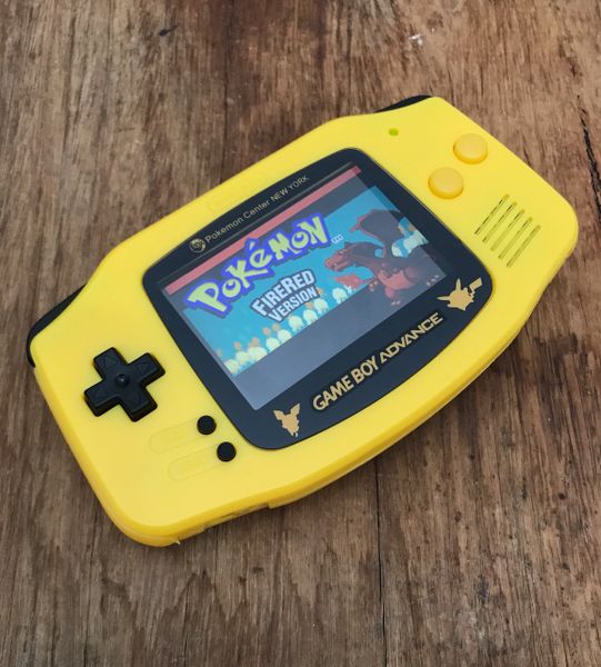 Gameboy Advance Yellow - IPS 101 Backlit Screen