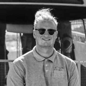 The avocado bus with owner Kane 