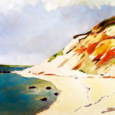 Aquinnah. Oil on board.