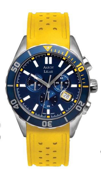 Blue and best sale yellow watch