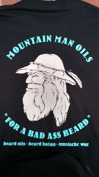 MOUNTAIN MAN OILS - BAD ASS BEARD T-SHIRT