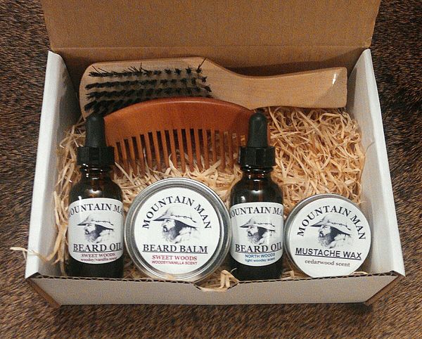 MOUNTAIN MAN OILS DELUX GROOMED BEARD GIFT SET