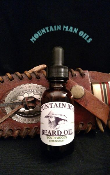 MOUNTAIN MAN BEARD OIL SOUTH WOODS (citrus scent)