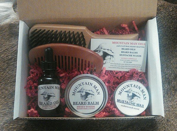 MOUNTAIN MAN OILS GROOMED BEARD GIFT SET