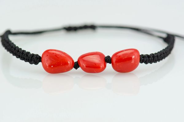 MUSHROOM RED CORD BRACELET – ALIITA