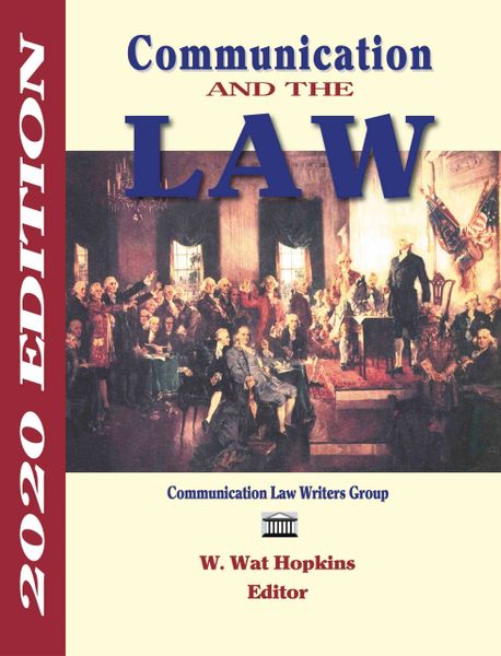 Communication and the Law, 2020 Ed. BULK ORDERS