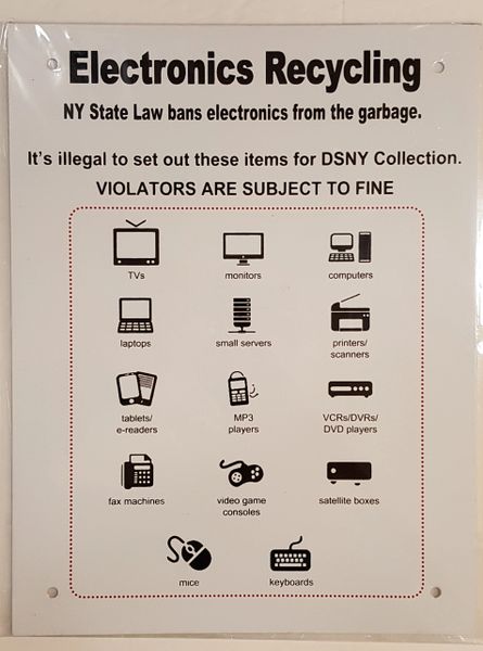 NYC Compliant Recycling Station