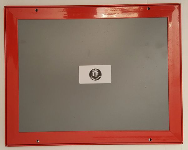 5 X 7 CONVERTIBLE SIGN SNAP FRAME, RED, WITH COUNTER SUPPORT – Braeside  Displays