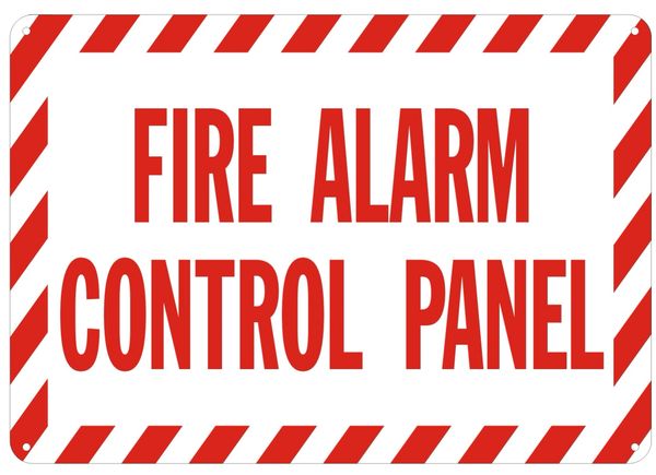 Hpd Sign Fire Alarm Control Panel Sign Hpd Aluminum Signs 7x10 Hpd Signs The Official Store