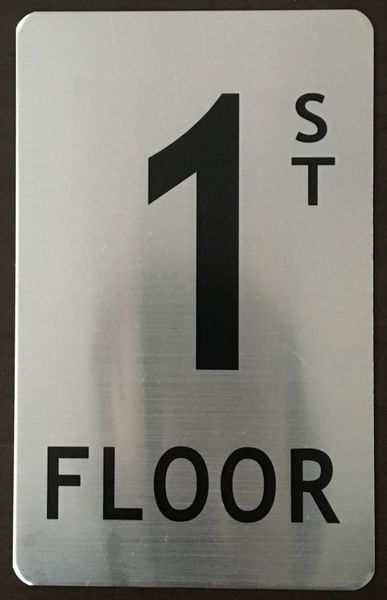 HPD SIGNS: 1ST FLOOR SIGN (THE ALUMINUM HPD SIGNS FOR USE IN NYC) | HPD ...