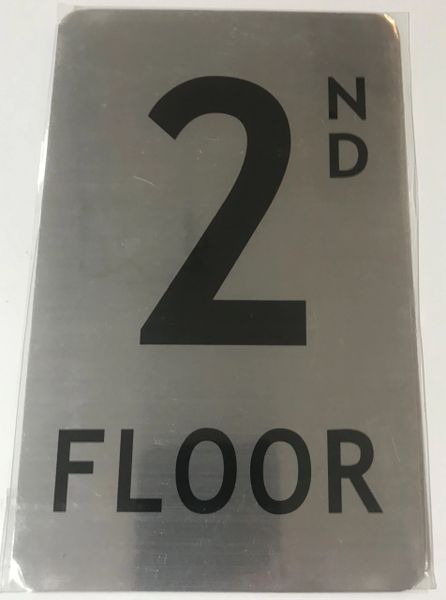 HPD SIGNS: 2ND FLOOR SIGN (THE ALUMINUM HPD SIGNS FOR USE IN NYC) | HPD ...