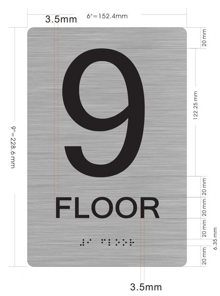 ada floor number sign | HPD SIGNS - THE OFFICIAL STORE