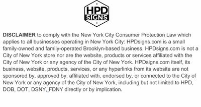 HPD SIGNS . COM