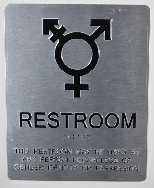 Gender Neutral Bathroom Signs - Gender Neutral ADA Restroom Signs – ADA  Sign Depot