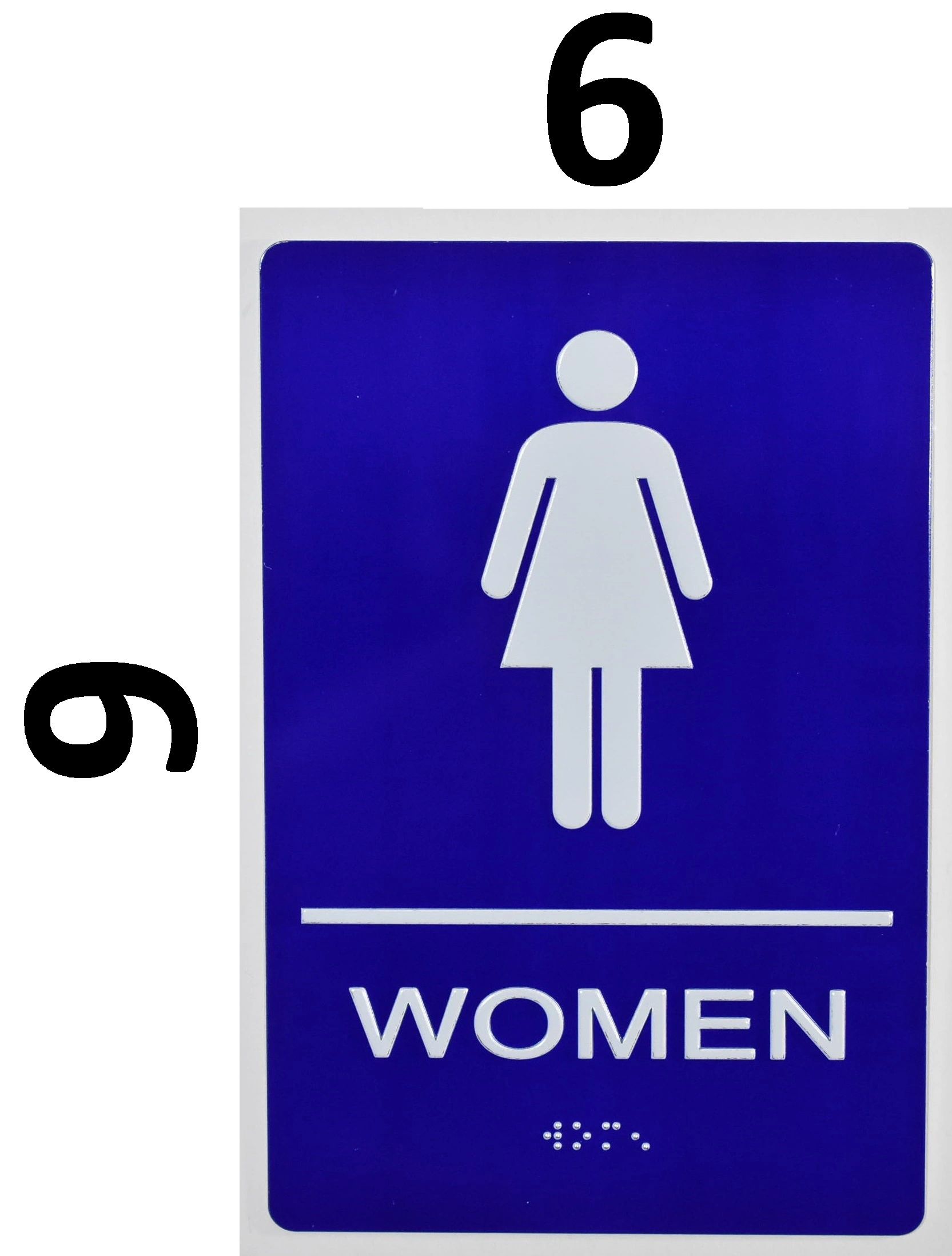 WOMEN Restroom Sign ADA SIGN HPD SIGNS THE OFFICIAL STORE