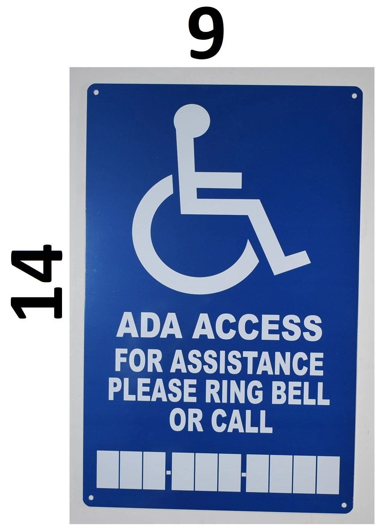 HPD SIGNS:FOR ASSISTANCE PLEASE RING BELL OR CALL SIGN (ALUMINUM) | HPD ...