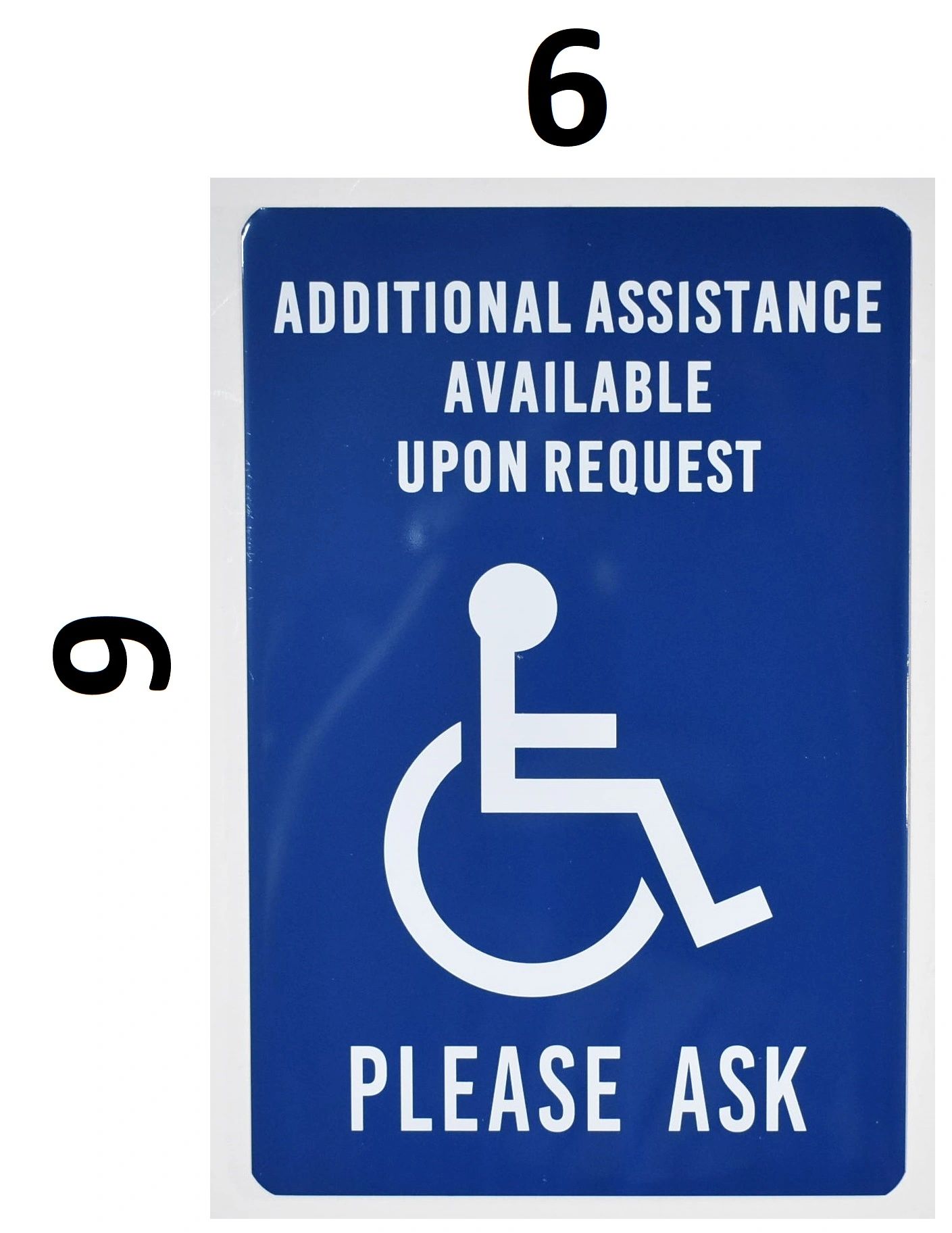 HPD SIGNS: ADDITIONAL ASSISTANCE AVAILABLE UPON REQUEST SIGN | HPD