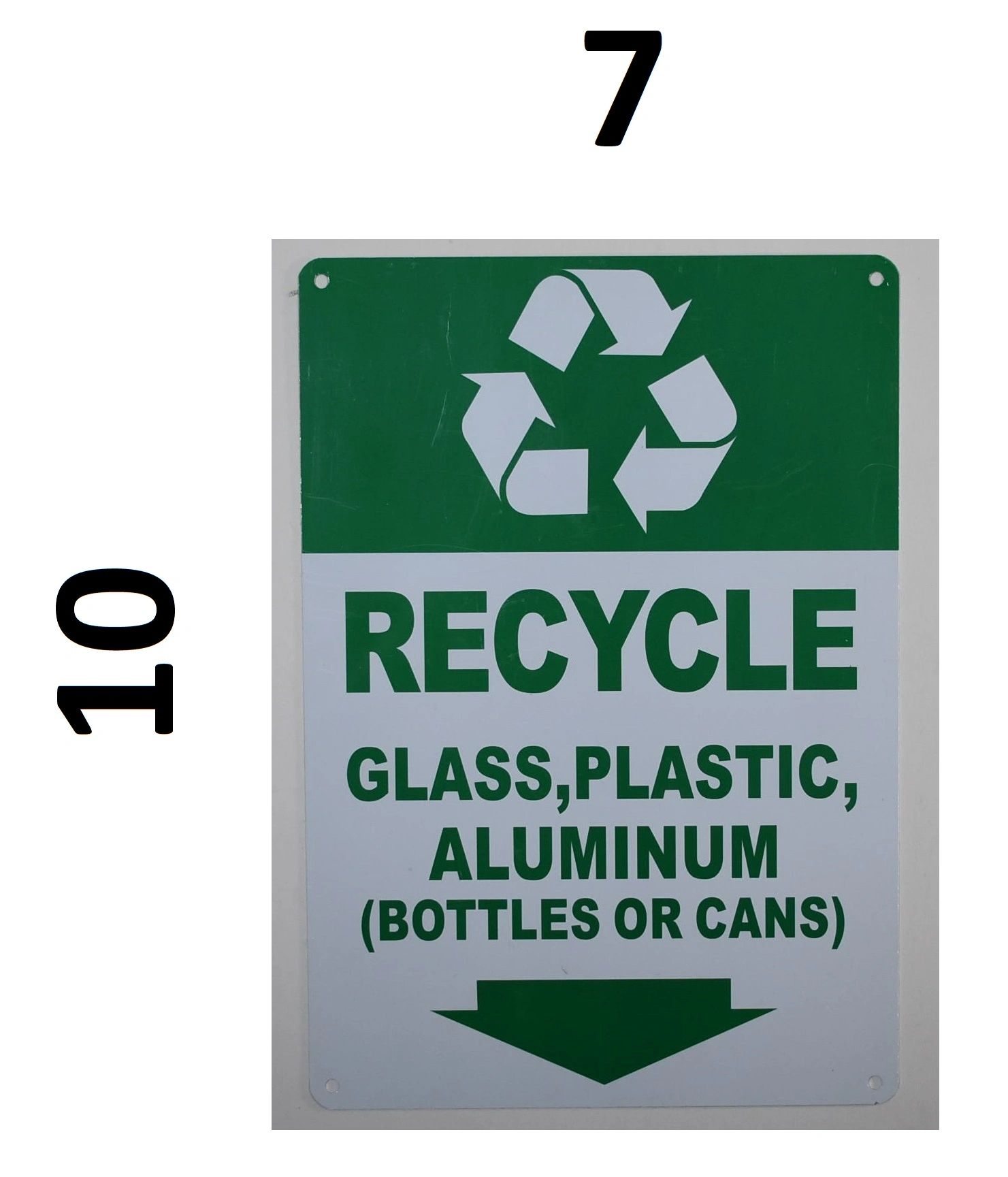 recycle plastic bottles signs