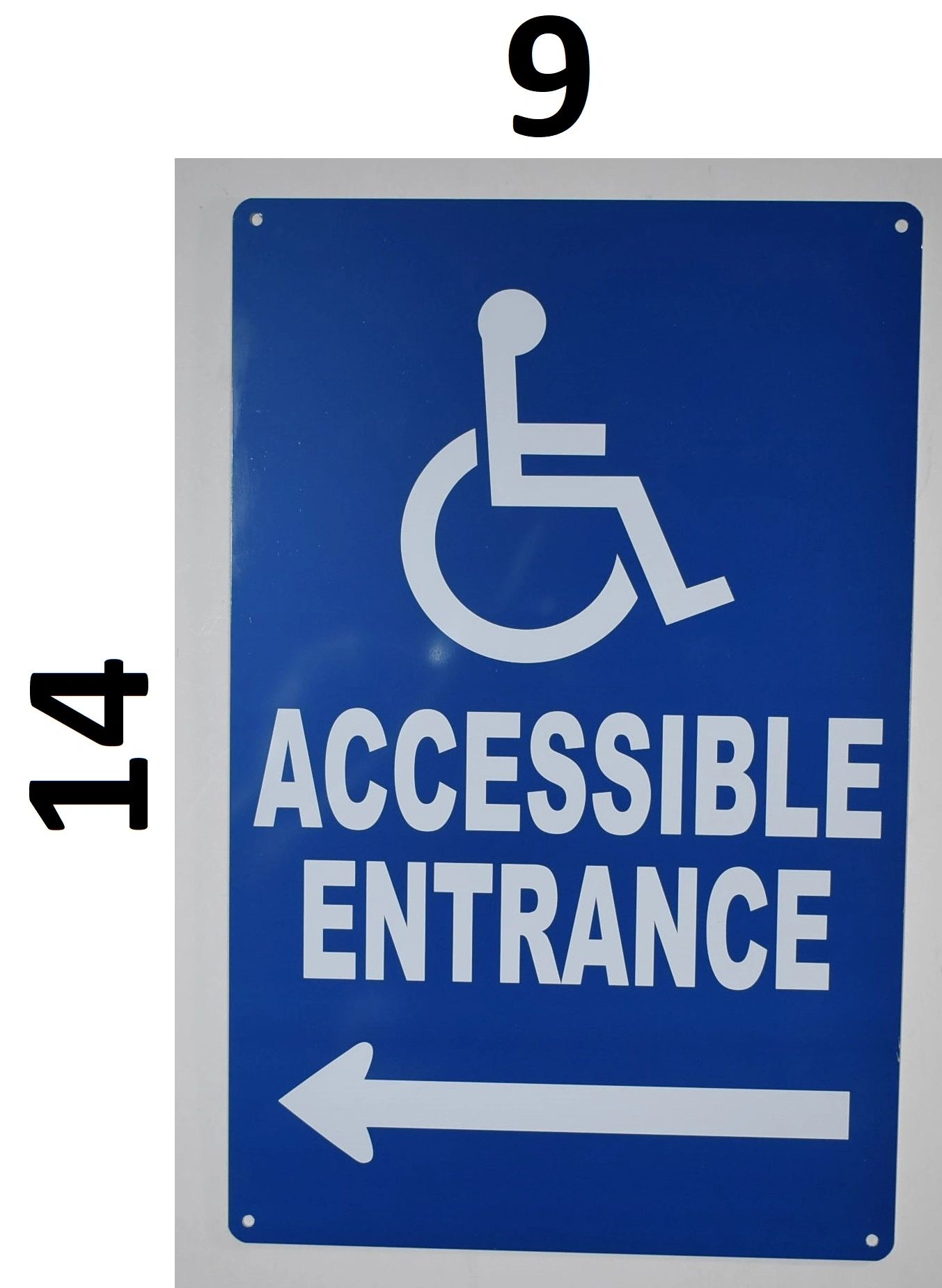 HPD SIGNS: Accessible Entrance Directional Sign ADA Sign | HPD SIGNS ...