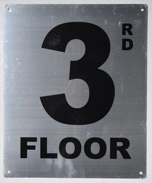 3rd floor sign | HPD SIGNS - THE OFFICIAL STORE