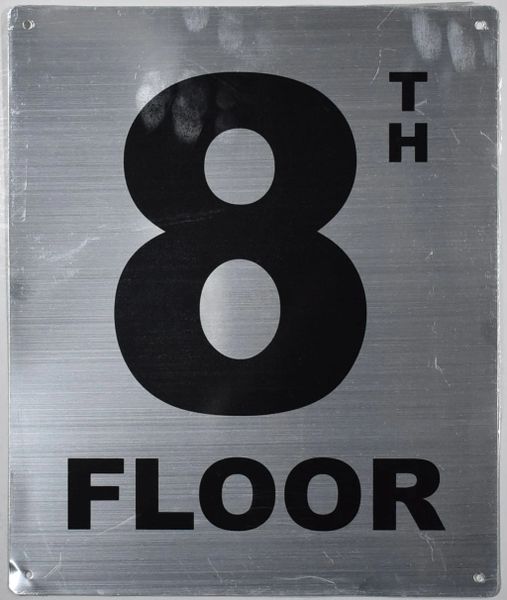 8th floor sign | HPD SIGNS - THE OFFICIAL STORE