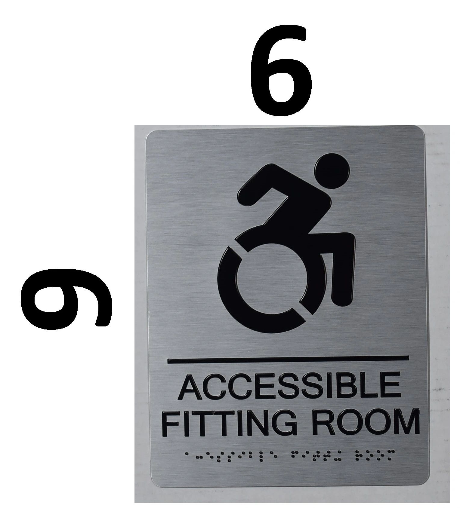 Changing and Dressing Room ADA Signs