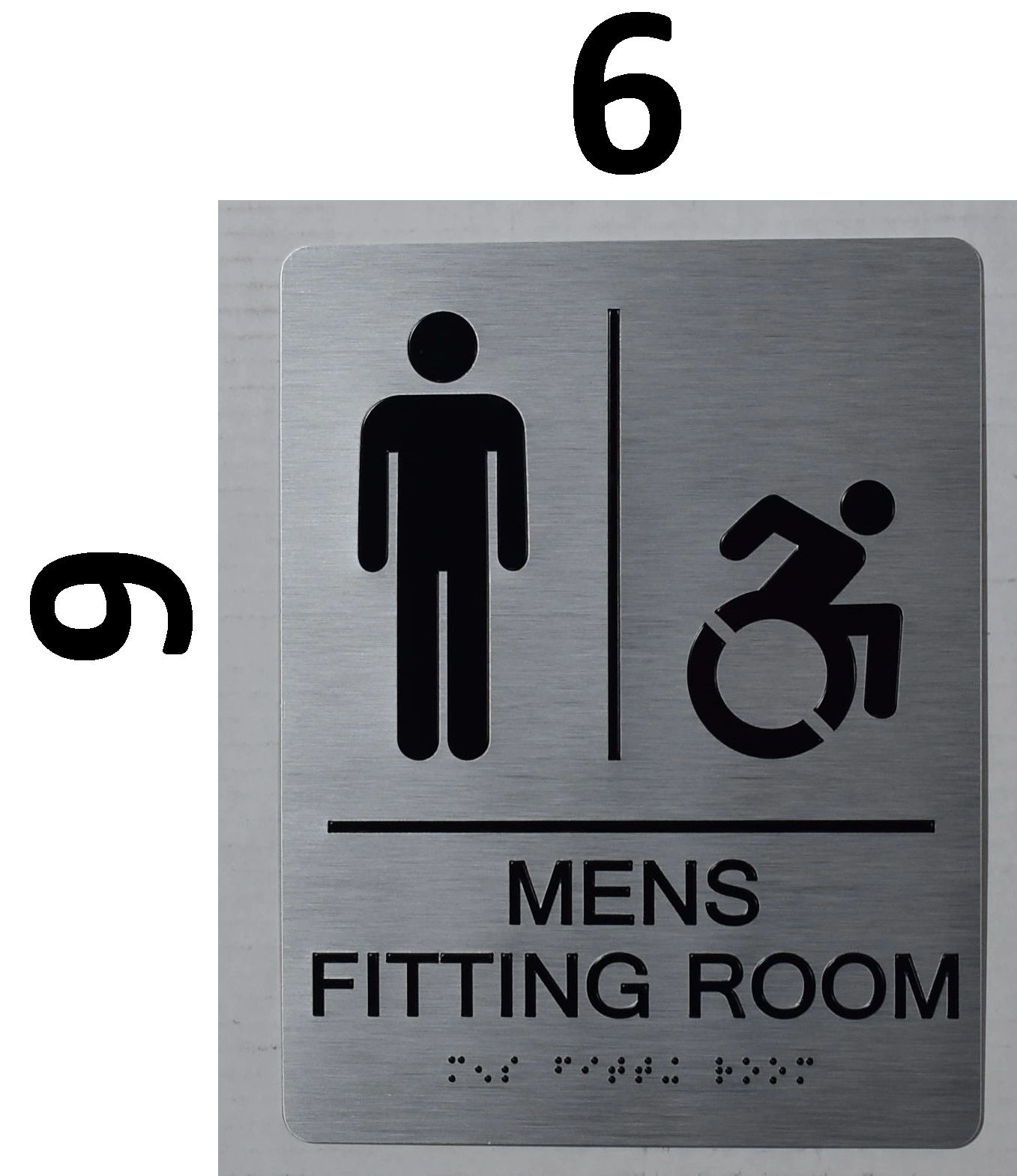 Changing and Dressing Room ADA Signs