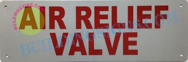 HPD SIGNS:AIR RELIEF SIGN (THE ALUMINUM HPD SIGNS FOR USE IN NYC) | HPD