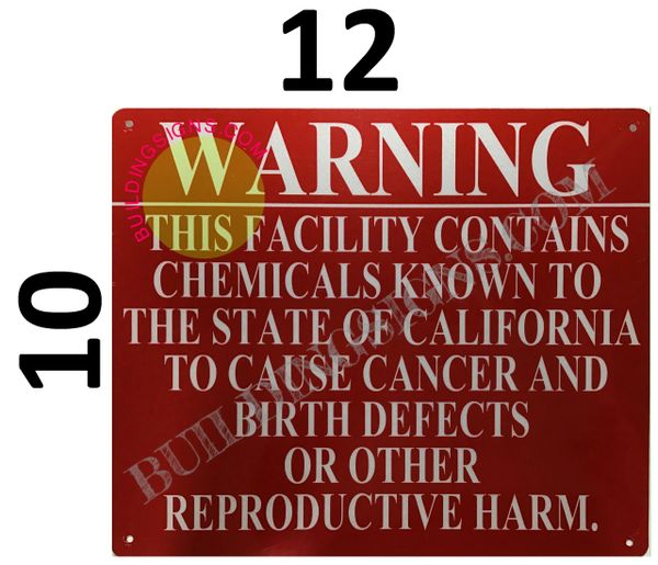 CALIFORNIA HEALTH AND SAFETY CODE SIGNS DANGEROUS FACILITY SIGN HPD