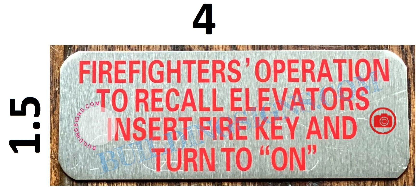 FIREFIGHTERS OPERATION TO RECALL ELEVATORS INSERT FIRE KEY AND TU | HPD ...