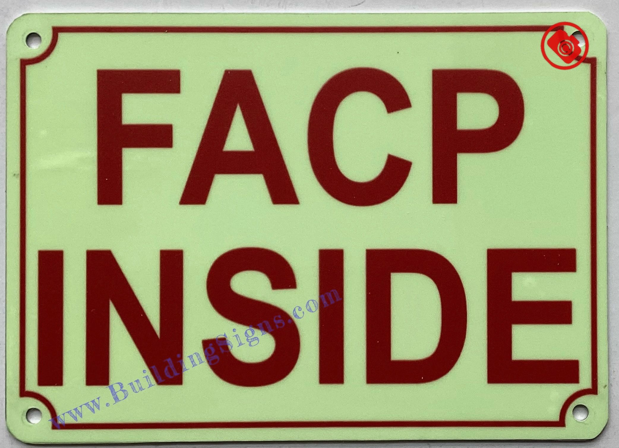 FACP SIGN | HPD SIGNS - THE OFFICIAL STORE