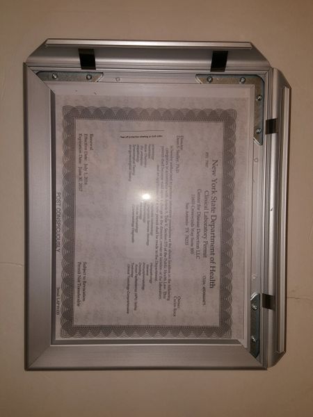 NYS Permit Frame | HPD SIGNS - THE OFFICIAL STORE