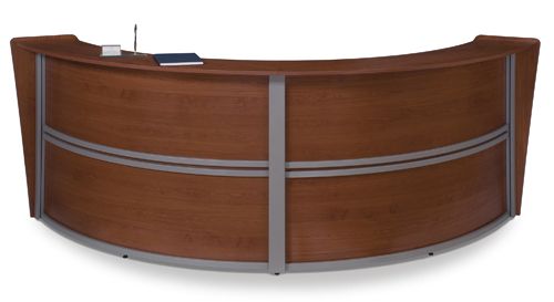 Ofm Marque Contemporary Curved Reception Desk Okc Office Furniture