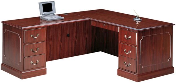 Hon 94000 Series L Desk Okc Office Furniture Okc Office Furniture