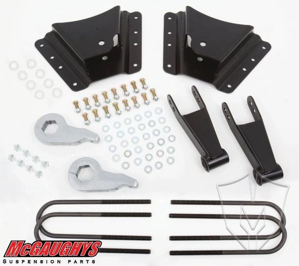 24 5 Lowering Kit 2002 2010 Gm Truck 3500 Dually 10 Hole Factory Hanger 2wd4wd Part 1496