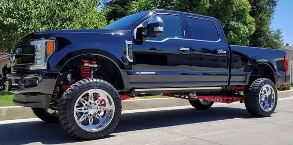 6 Premium Black Lift Kit Phase 2 For 17 22 Ford F 250 4wd Part Mcgaughy S Suspension