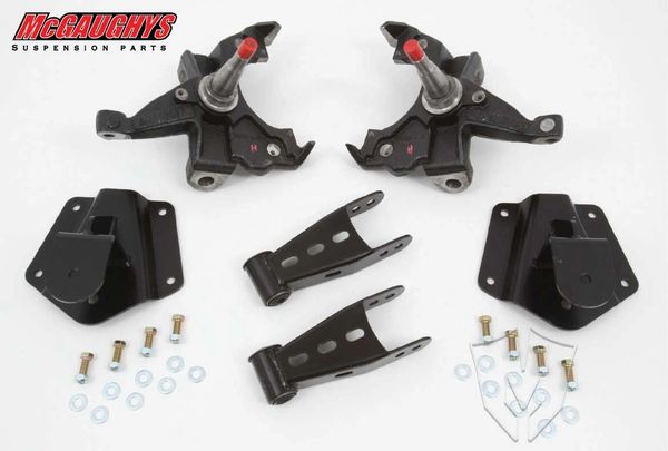McGaughys Deluxe SUV 2/4 Lowering Suspension Kit Heavy Duty Disc Brakes 2WD 33145