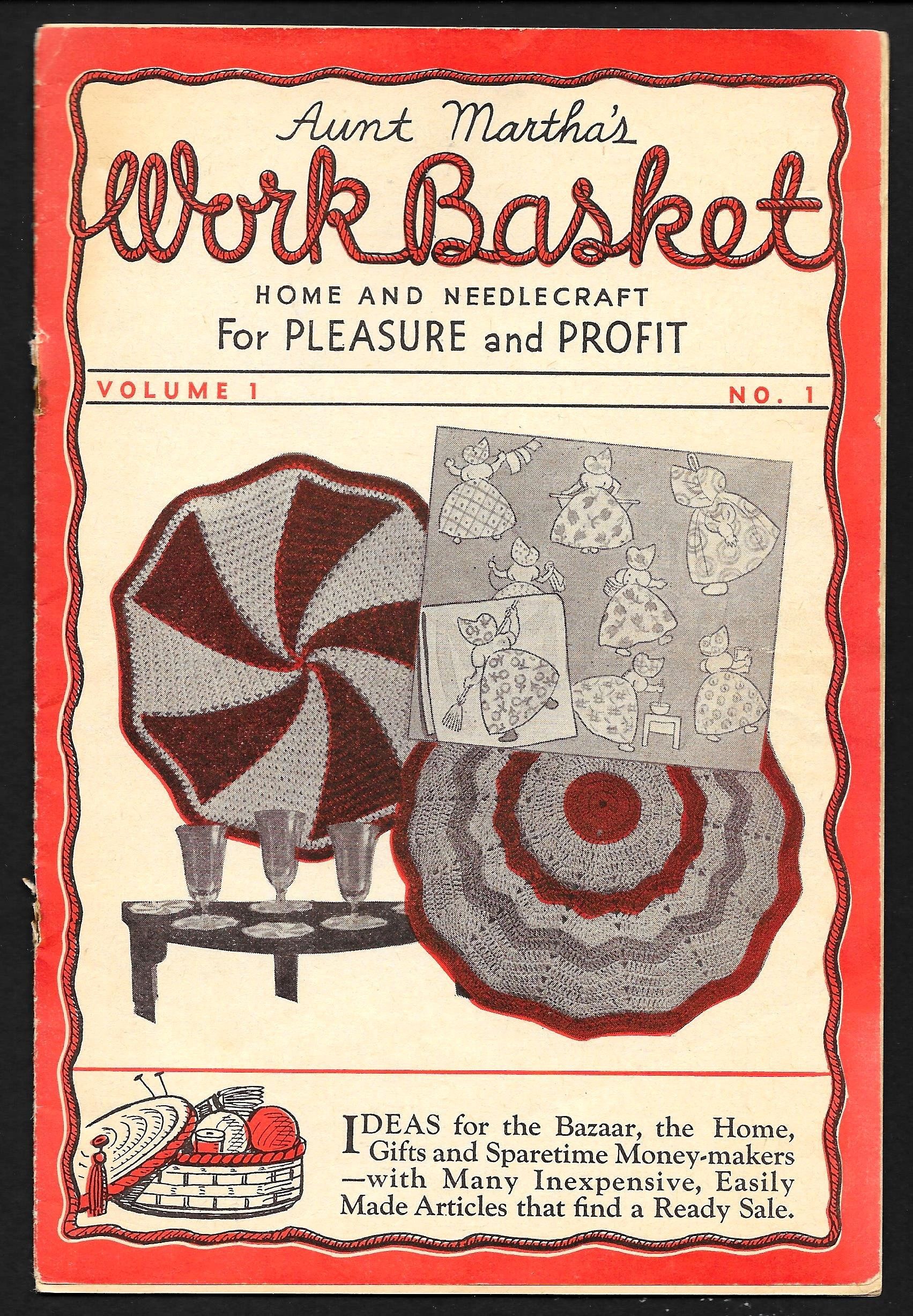 First issue of Workbasket Magazine published October 1935.