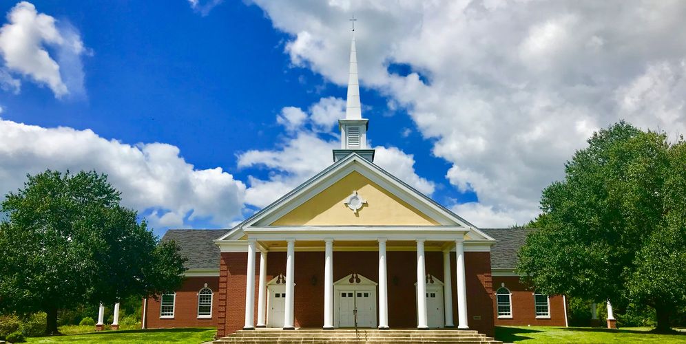 Front View of Church