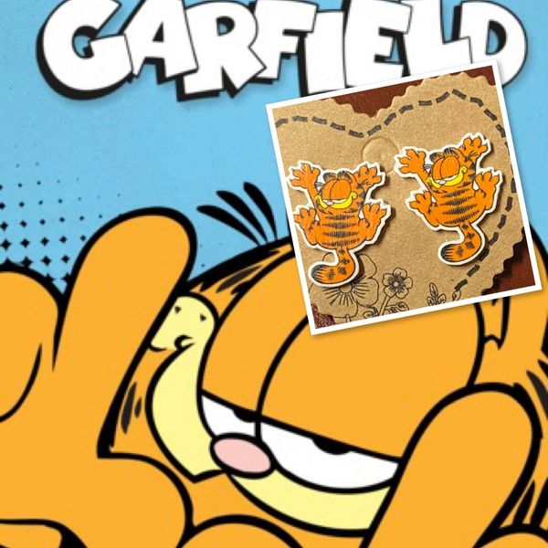 Garfield Earrings